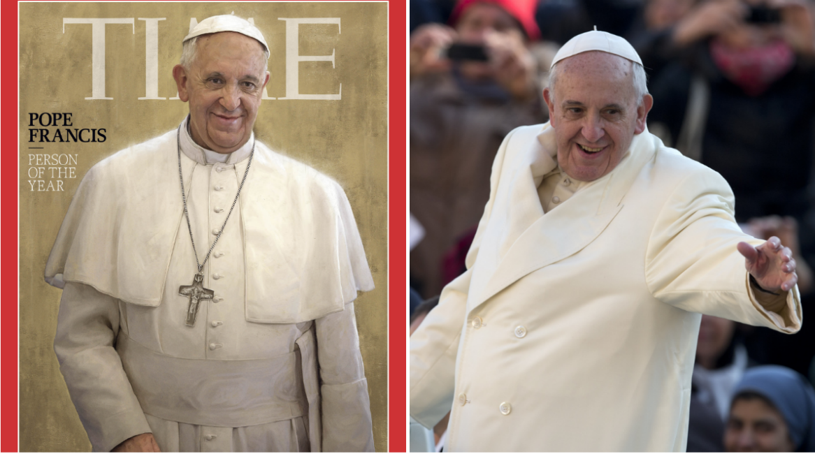 Påven, Årets person, Time